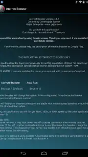 Internet Booster (root) Screenshot 3