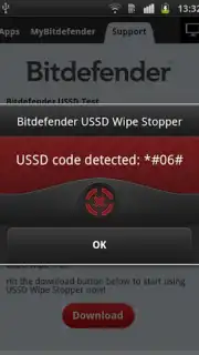 Bitdefender USSD Wipe Stopper Screenshot 3