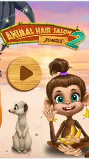 Jungle Animal Hair Salon 2 Screenshot 1