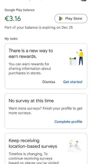 Google Opinion Rewards Screenshot 1