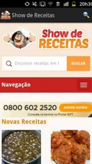 Show de Receitas Screenshot 2
