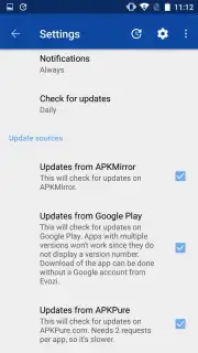 APKUpdater Screenshot 3