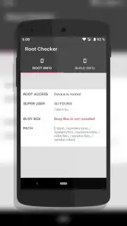 Root Checker & Busy Box Check - Basic Free App Screenshot 5