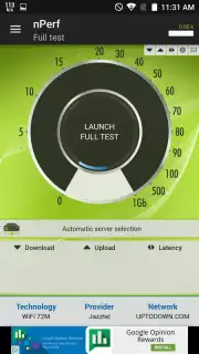 nPerf Speed Test Screenshot 9