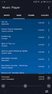 Музыкальный проигрыватель Screenshot 4