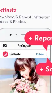 GetInsta - FREE download Instagram videos & Repost Screenshot 2