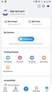 Creality Cloud Screenshot 1