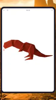 Origami dinosaurs paper shapes Screenshot 14