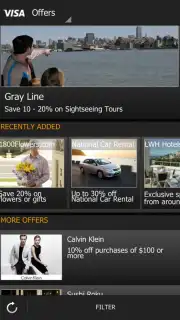 Visa. Мои привилегии Screenshot 4