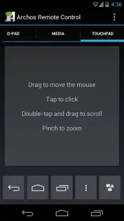 Archos Remote Control Screenshot 1