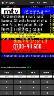 TekstiTV Screenshot 3