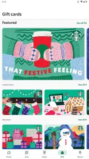 Starbucks Screenshot 2