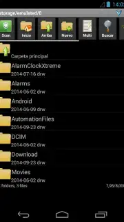 AndroZip File Manager Screenshot 2