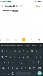 Xiaomi Notes Screenshot 8