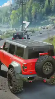 offroad SUV jeep 4x4 driving Screenshot 5