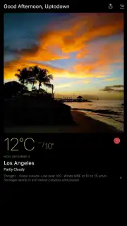 Today Weather Screenshot 1