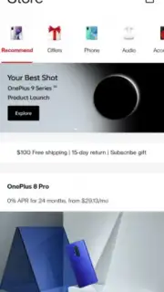 OnePlus Store Screenshot 4