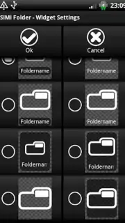 SiMi Folder Widget Screenshot 4
