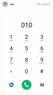 Samsung Phone Screenshot 1