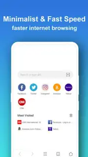 Pure Web Browser-Ad Blocker Screenshot 5