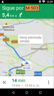 Navigation for Google Maps Go Screenshot 3