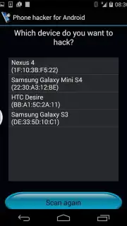 Хакер для телефонов Bluetooth Screenshot 3