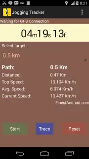 Jogging Tracker Screenshot 8