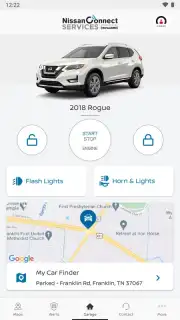 NissanConnect Services Screenshot 1