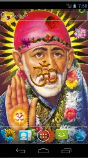 Sai Baba LWP Screenshot 1