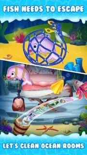 Newborn mermaid baby care game Screenshot 4