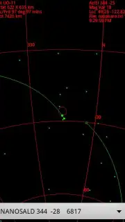 DroidSat Screenshot 2