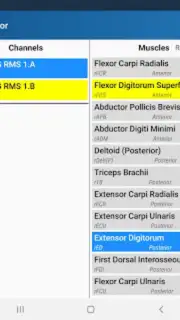 Trigno Hand Performance Monitor Screenshot 5