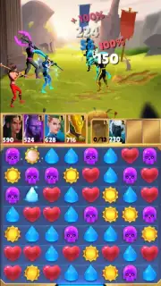 Puzzle Clash Heroes: Neolympia Screenshot 9