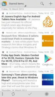 gReader Screenshot 1