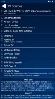 ProgTV Screenshot 1