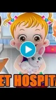 Baby Hazel Pet Hospital Screenshot 1