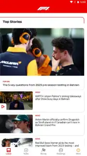 Official F1 ® App Screenshot 1