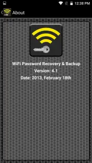FREE WiFi Password Recovery Screenshot 1