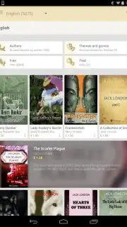 eReader Prestigio Book reader Screenshot 1