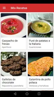 Mix Recetas Screenshot 3