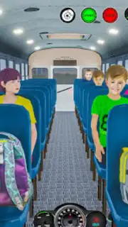 School Bus Driving Games 3D Screenshot 7