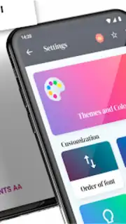 Fonts Aa - Keyboard Fonts Art Screenshot 2