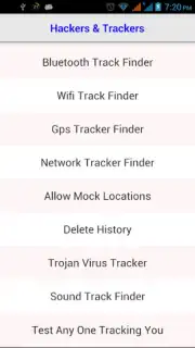 Who is Tracking Screenshot 2