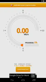 Internet Speed Test Screenshot 1