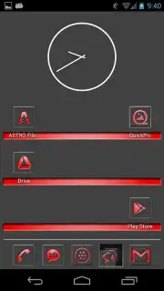 Free Red Glow Icons Screenshot 2