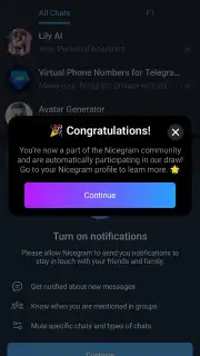 Nicegram: Web3 for Telegram X Screenshot 1
