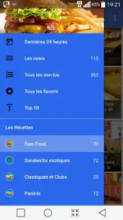Recettes Sandwichs Screenshot 4