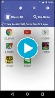 Limpiador Fácil de Caché Screenshot 1