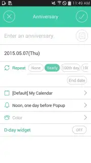 Naver Calendar Screenshot 8