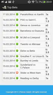 Top Bets Screenshot 1